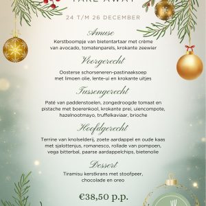 5-gangen Kerstmenu